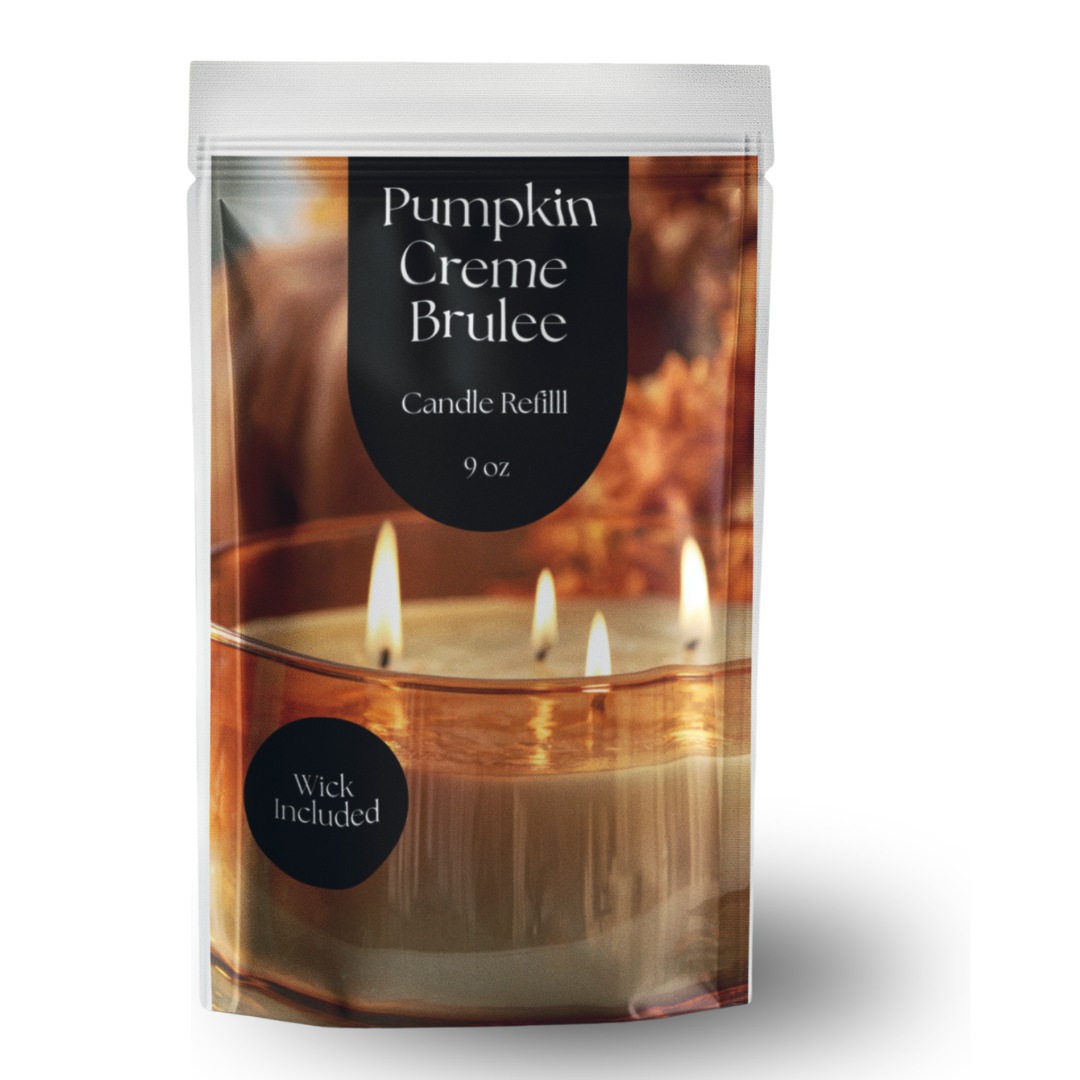 Candle Refill: Pumpkin Creme Brulee