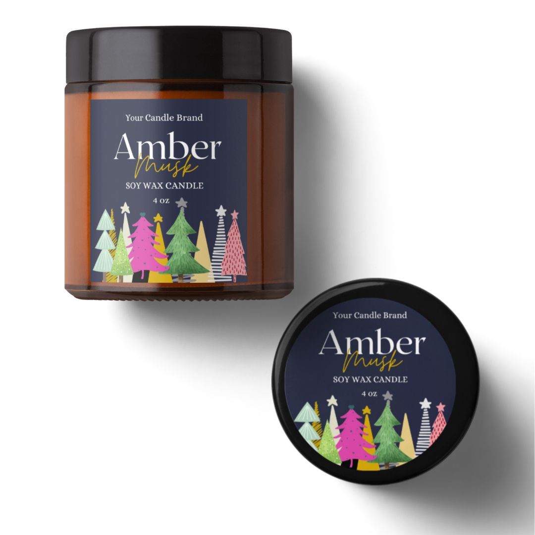 Christmas Jar Label Templates