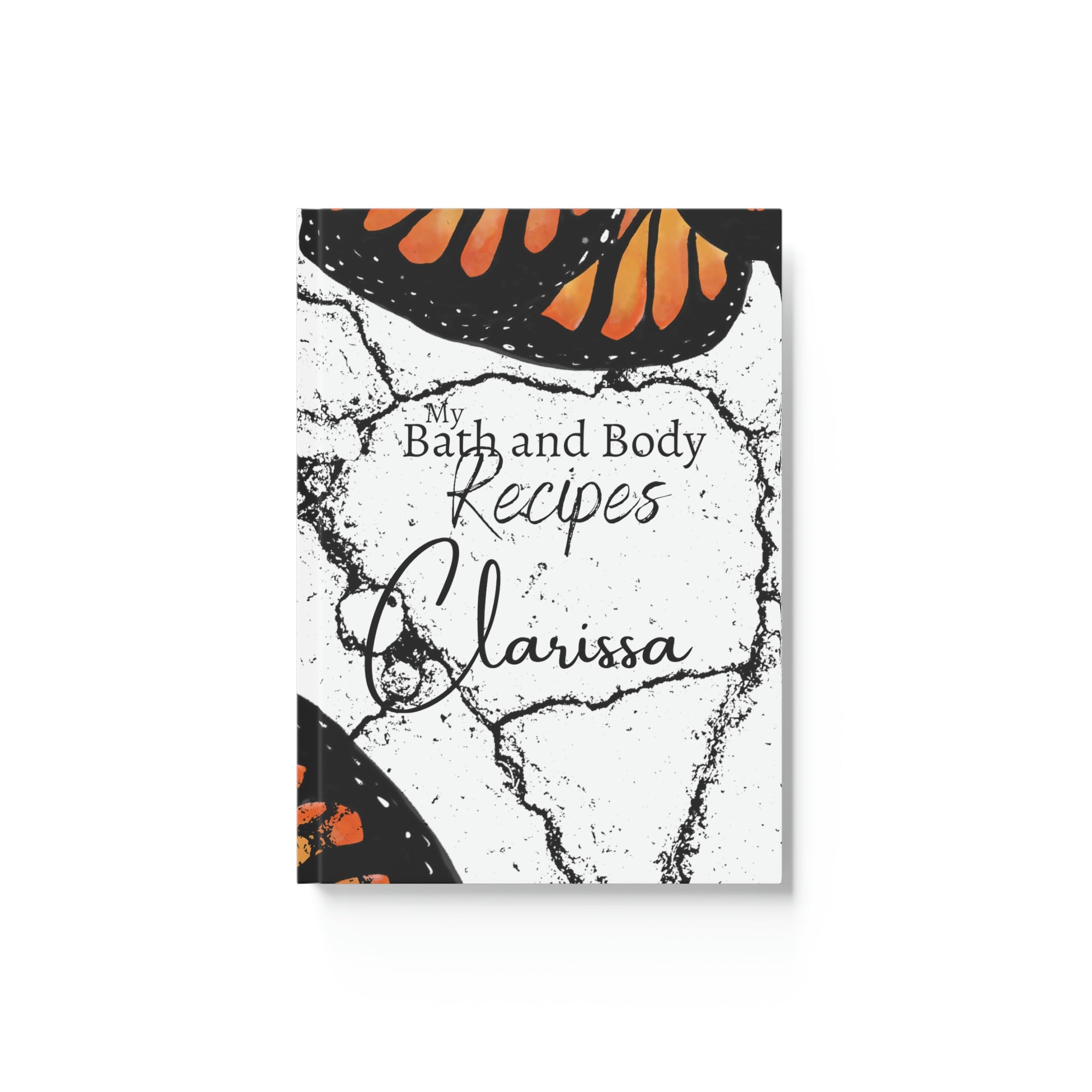 Hard Back Journal: Monarch Butterfly