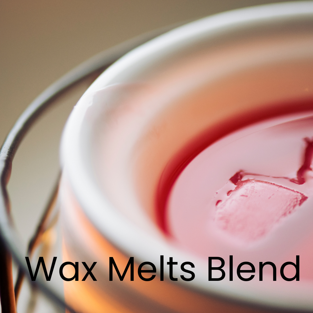 Wax melts wax blend and containers