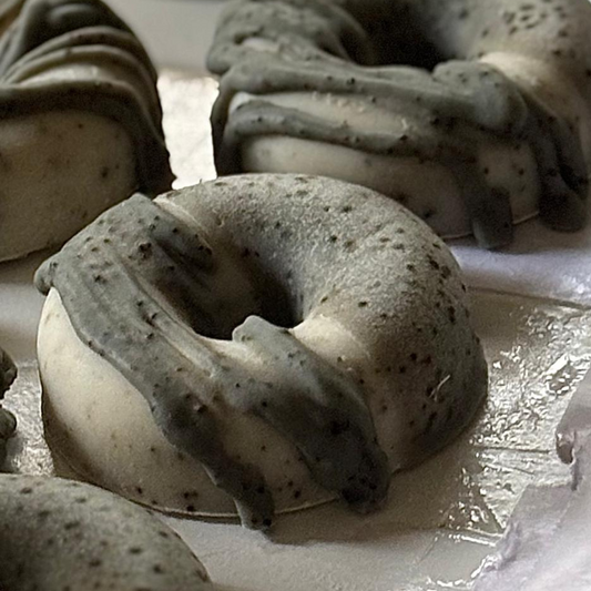 Sweet Coffee Scrub (dipped in Activated Charcoal Layer)