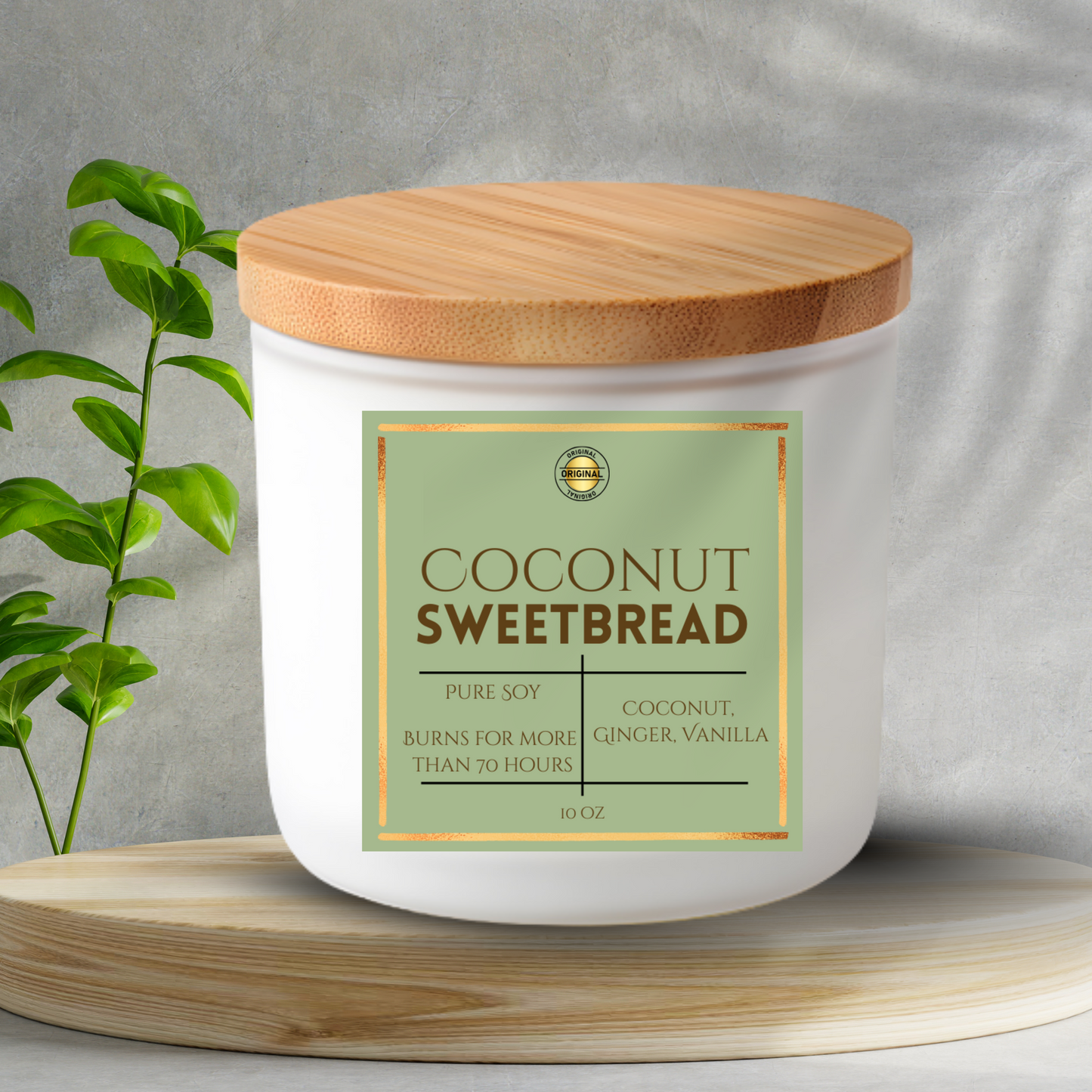 Candle Label Download- Autumn