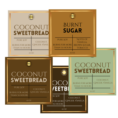 Candle Label Download- Autumn