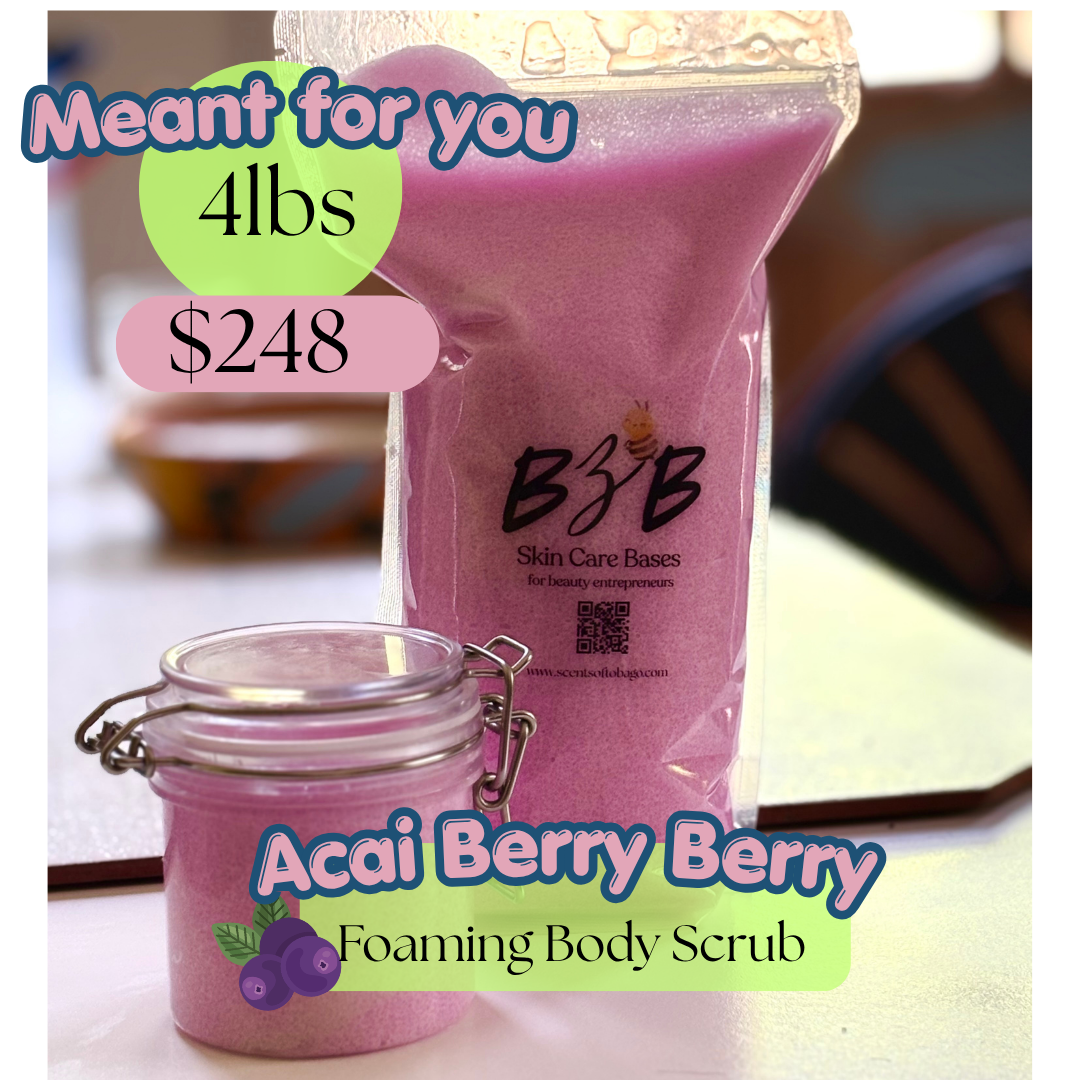 Meant for you: Acai Berry Berry Body Scrub