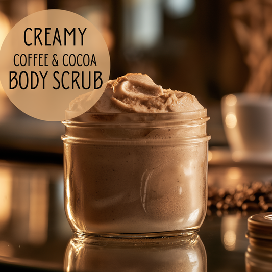 Creamy Coffee & Cocoa Scrub- Specialty scrub 5lbs