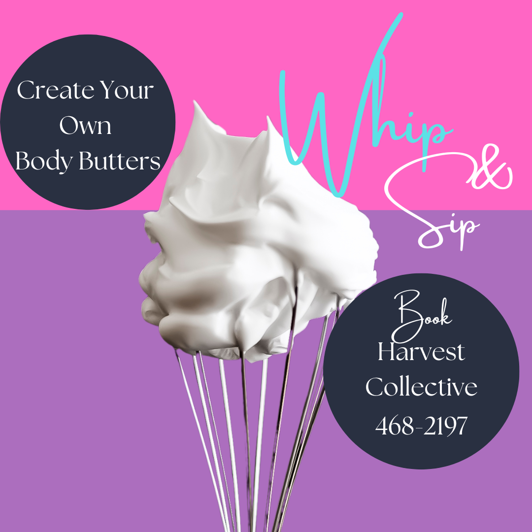 Whip and Sip in store Body Butter Experience