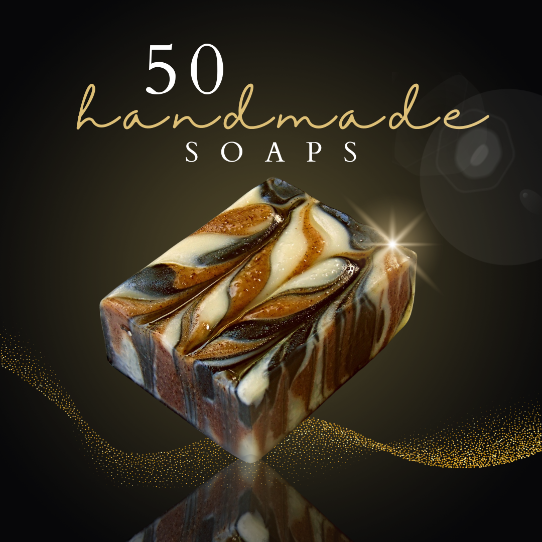 50 Handmade Soaps- Made in the Caribbean