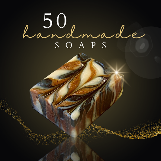 50 Handmade Soaps- Made in the Caribbean