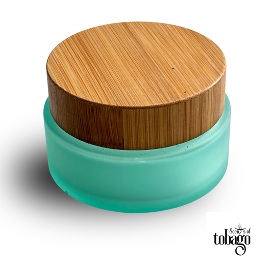 Glass Jars with bamboo lids