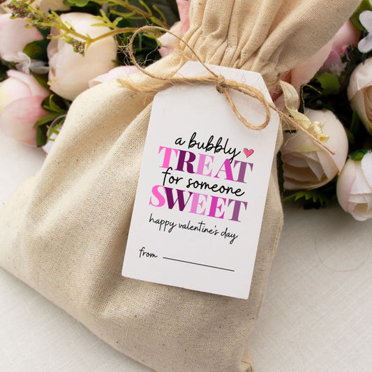 Valentine Tag Download: Bubbly treat
