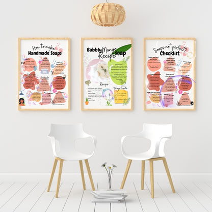 Poster Printable Bundle: Bubbly Mango Soap