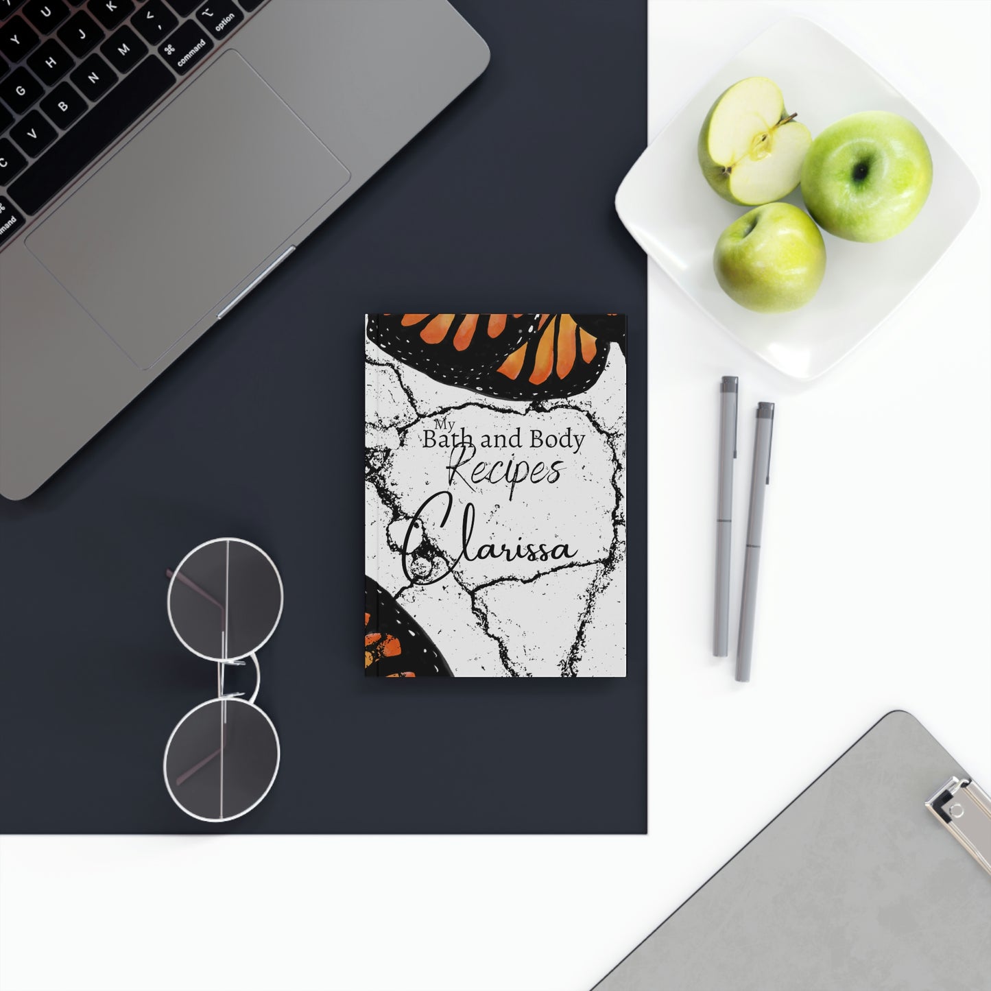 Hard Back Journal: Monarch Butterfly