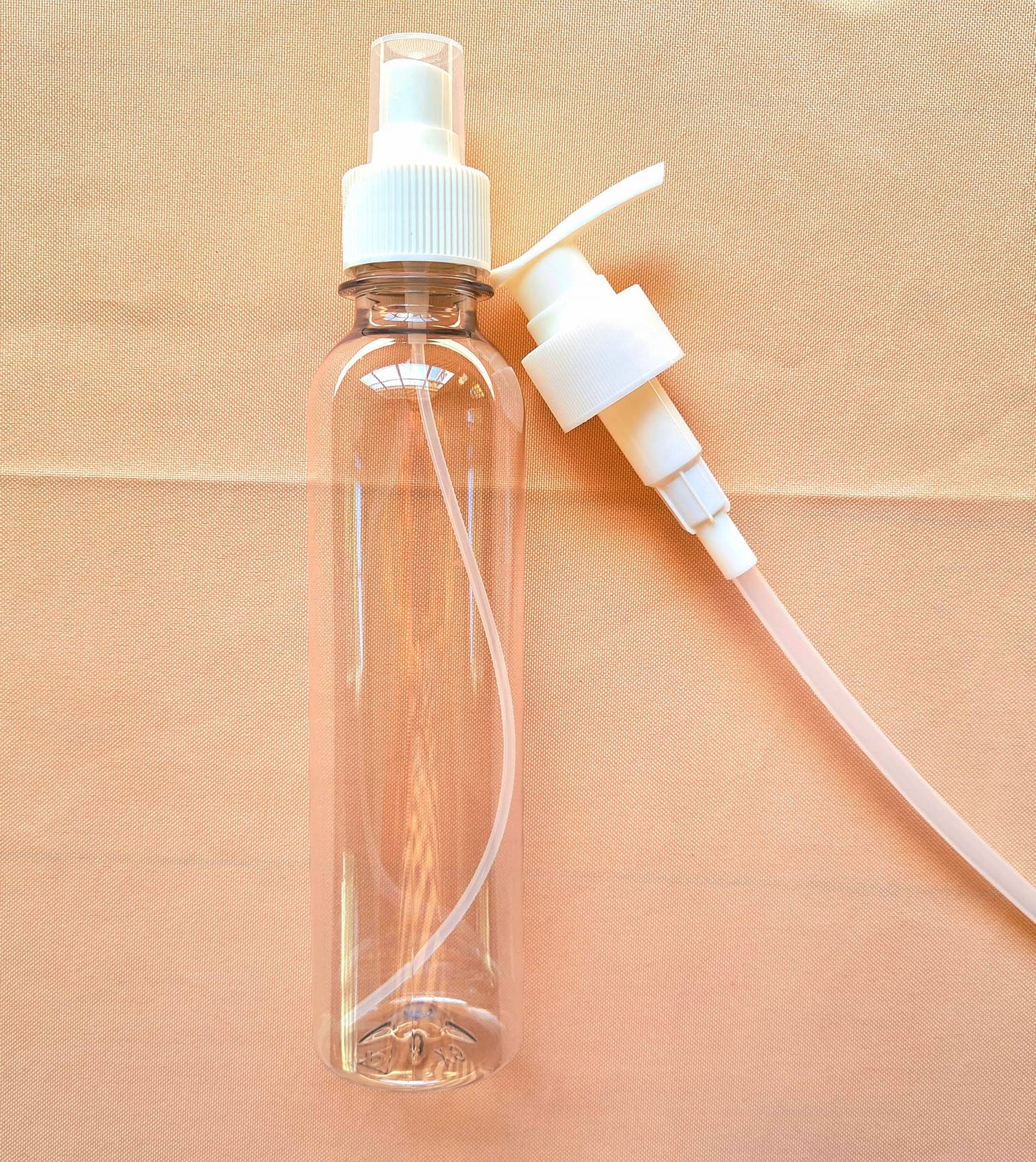 Overstock : PET 8 ounce Bottles with sprays or Pumps per dozen