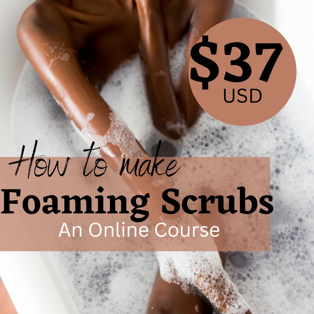 How to make Foaming Body Scrubs