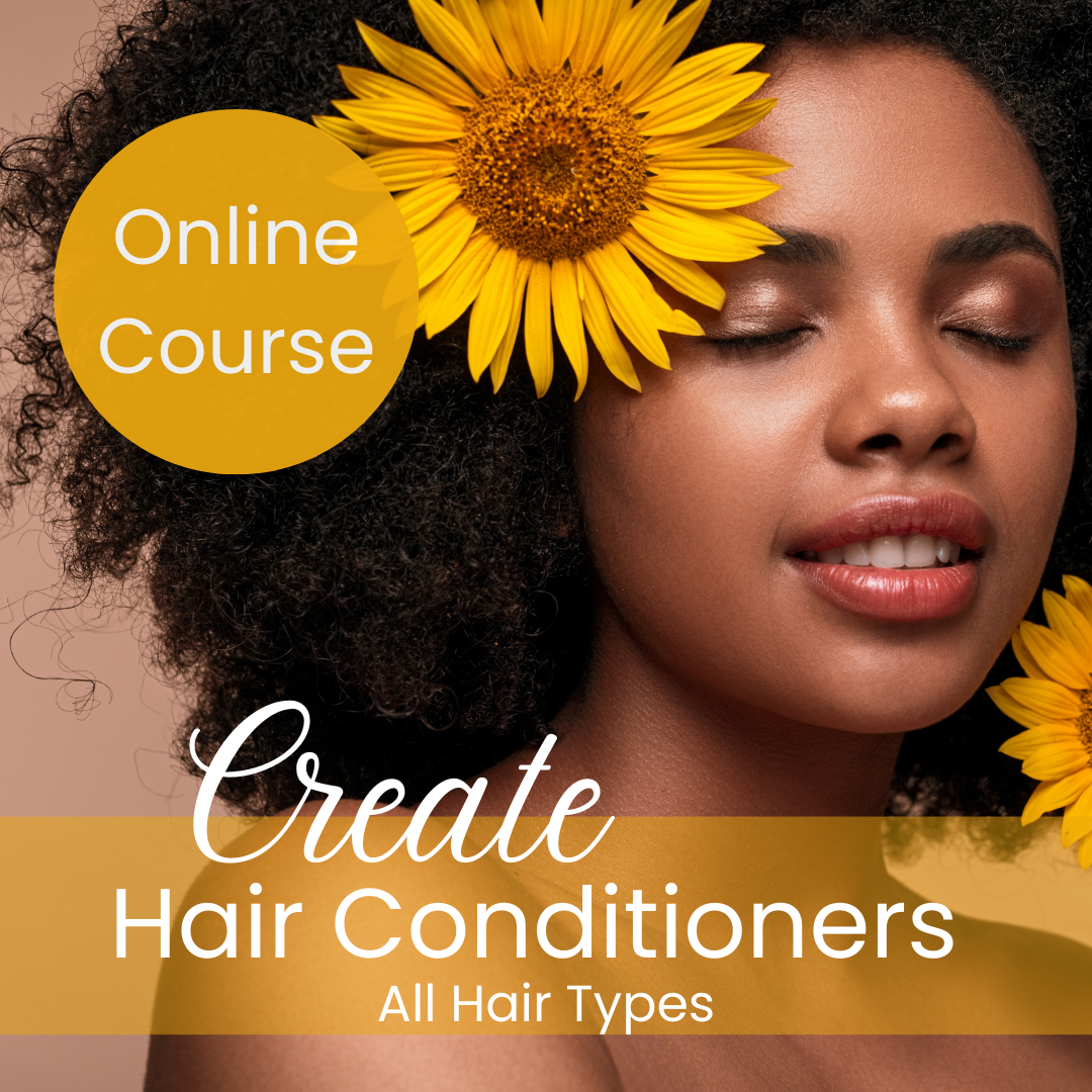 How to make Hair Conditioners (all Hair Types). Course Only
