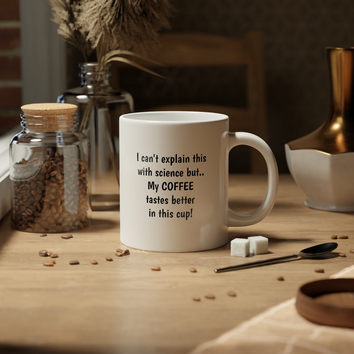 Message Coffee Mug 20 ounce size