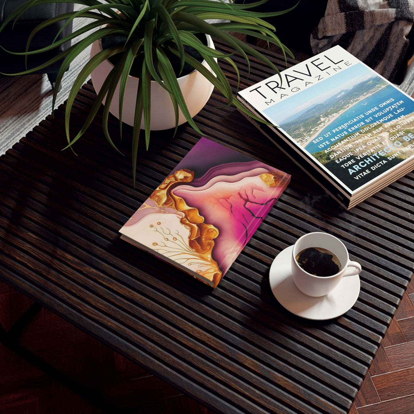 Monogram, customised Journal for Bath and Body Recipes