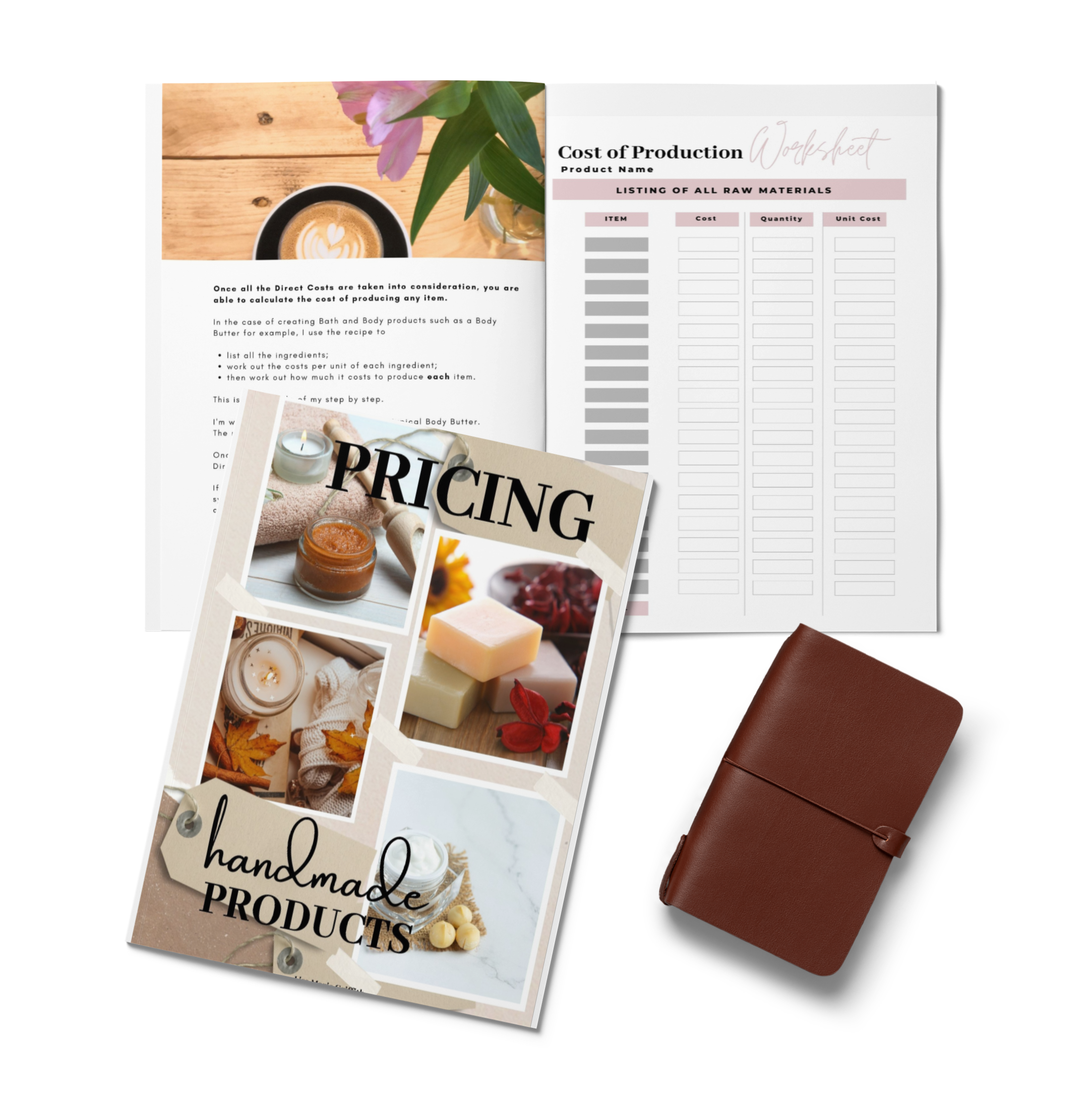 Pricing Handmade E book with Bonuses