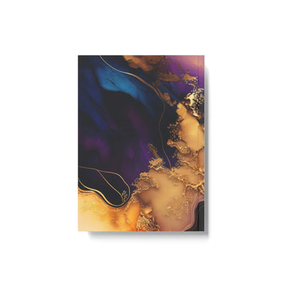 Monogrammed, customisable recipe journal. Dark colours