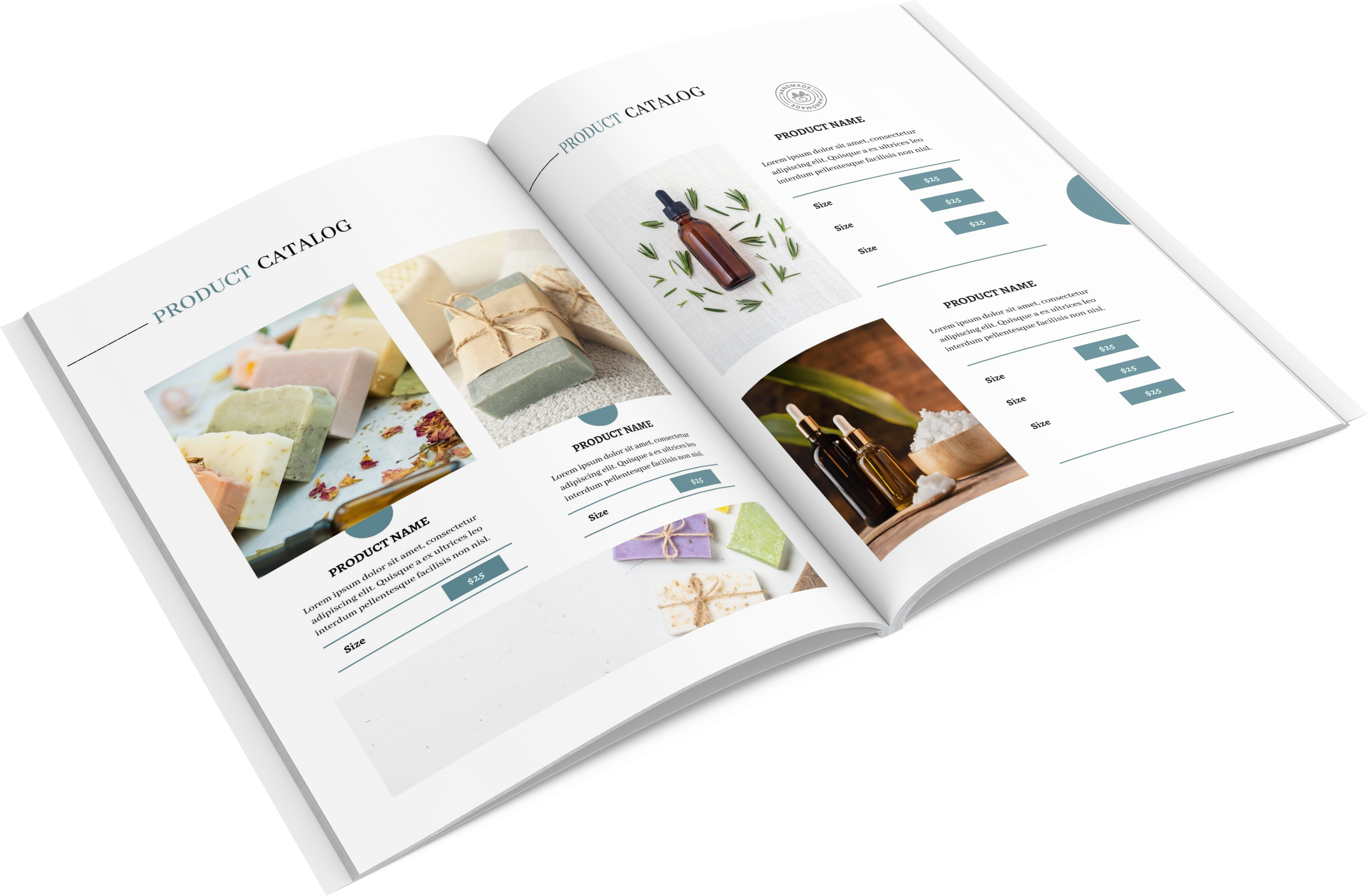 Product catalog template