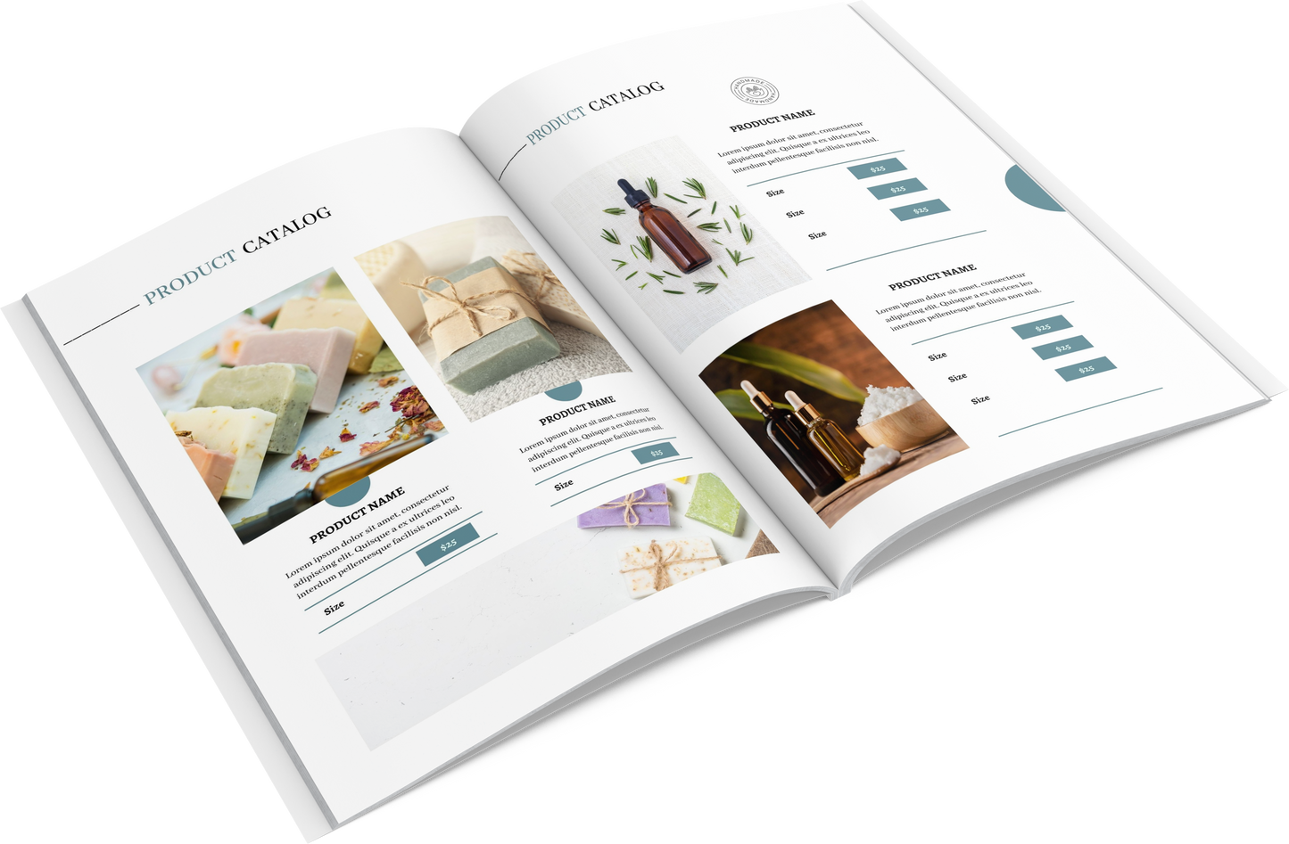 Product catalog template