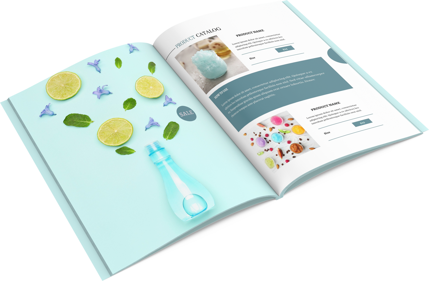 Product catalog template